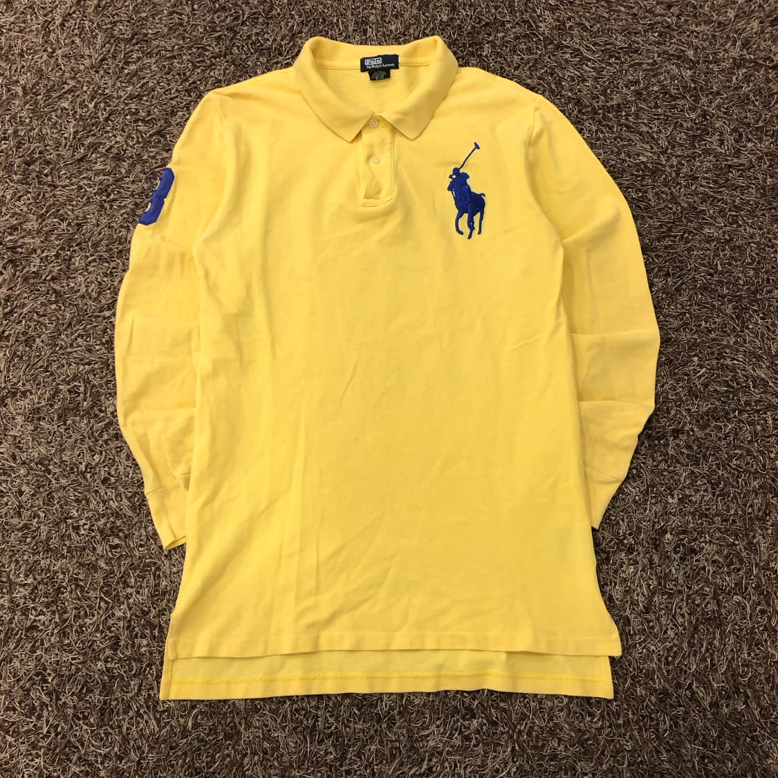 폴로 랄프로렌 빅포니 카라 긴팔 티셔츠 롱슬리브 상품이미지1