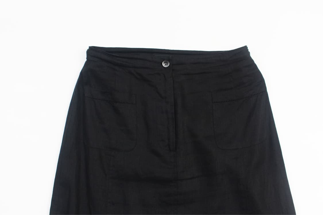 LAURA ASHLEY Linen Wrap Skirt 상품이미지2