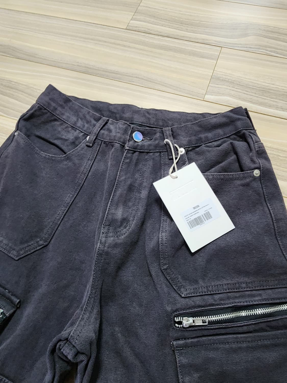 트릴리온유틸리티카고팬츠바지m사이즈차콜 상품이미지4