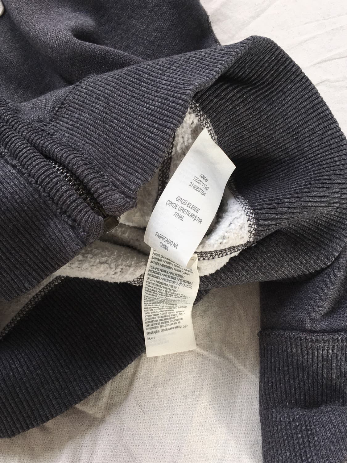 아베크롬비 빅로고 후드집업 상품이미지6