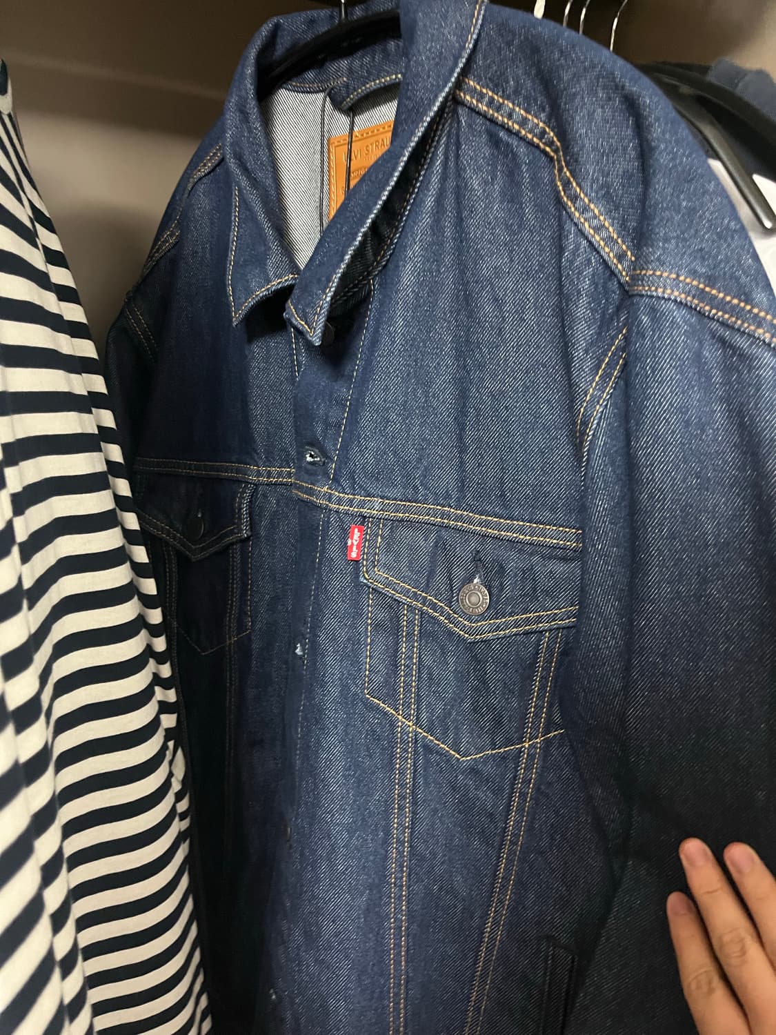 리바이스 타입3 트러커 자켓 미디엄인디고 L 상품이미지1