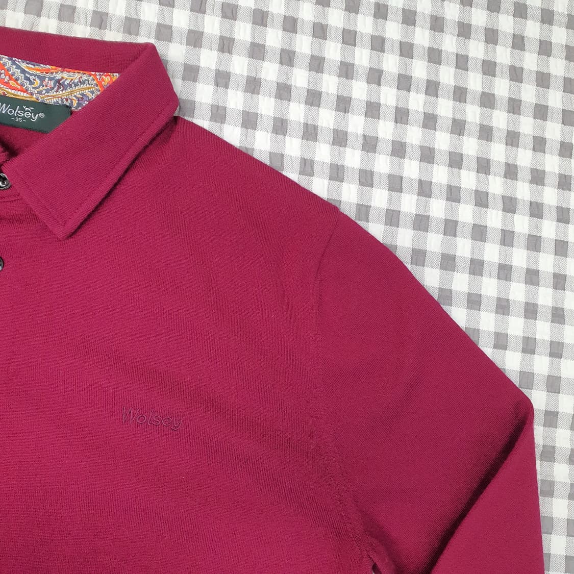 울시 울100 니트 카라티 남자95 상품이미지3