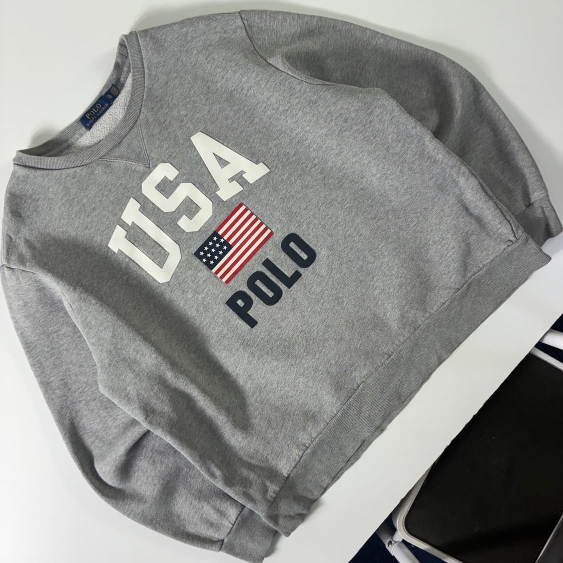 Polo 폴로 랄프로렌 신형 성조기 맨투맨 상품이미지1