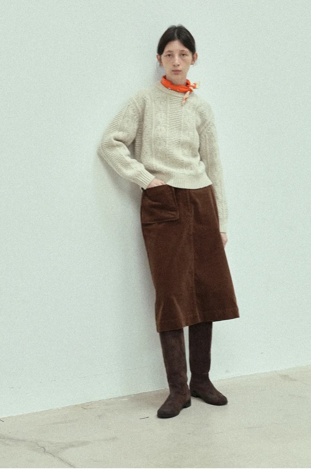 토마스모어 TE3-SW05 케이블 니트 상품이미지3