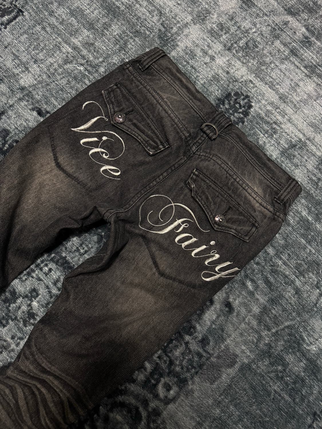 Vice fairy 00s vkei shadow washing flare 상품이미지2