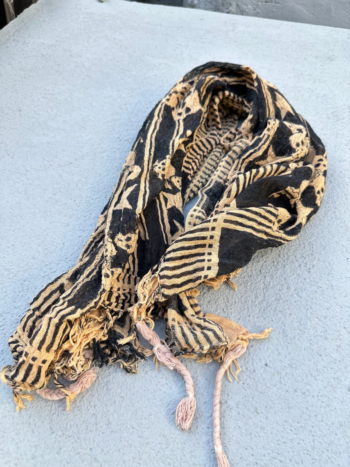 NONE skull scarf 상품이미지1