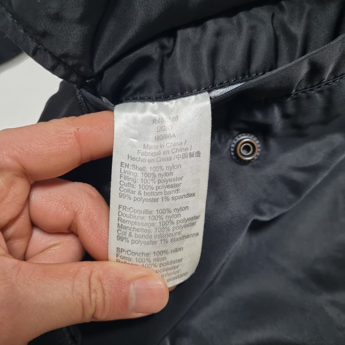 알파인더스트리 MA-1 슬림핏 블랙 - L 상품이미지10