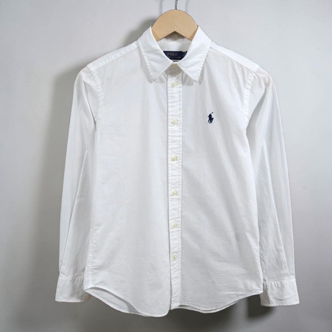 POLO 폴로 랄프로렌 클래식핏 셔츠 화이트 여성44~55 상품이미지1
