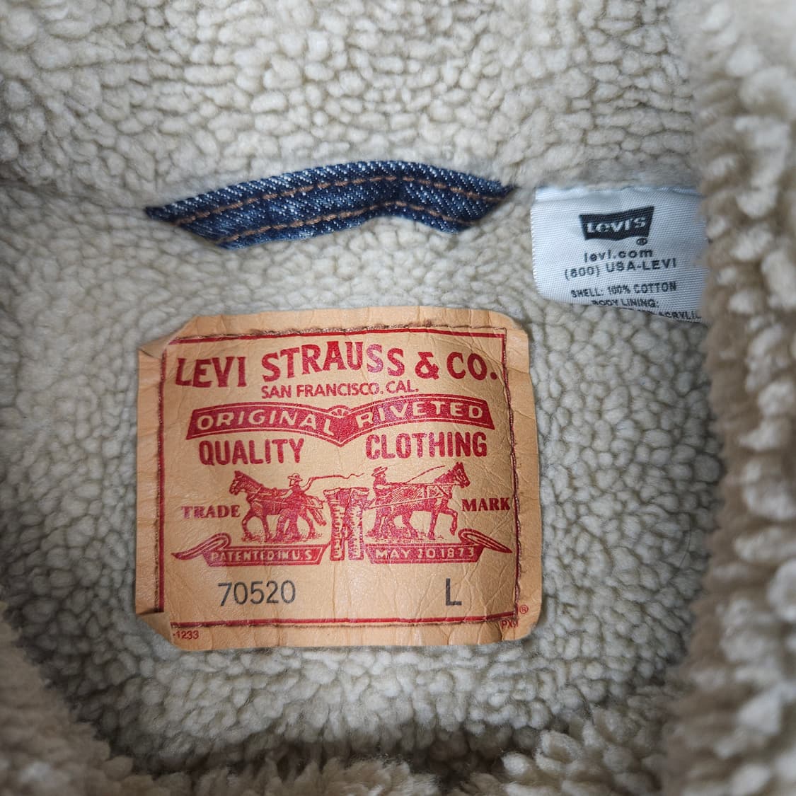 리바이스 쉐르파 데님자켓 상품이미지3