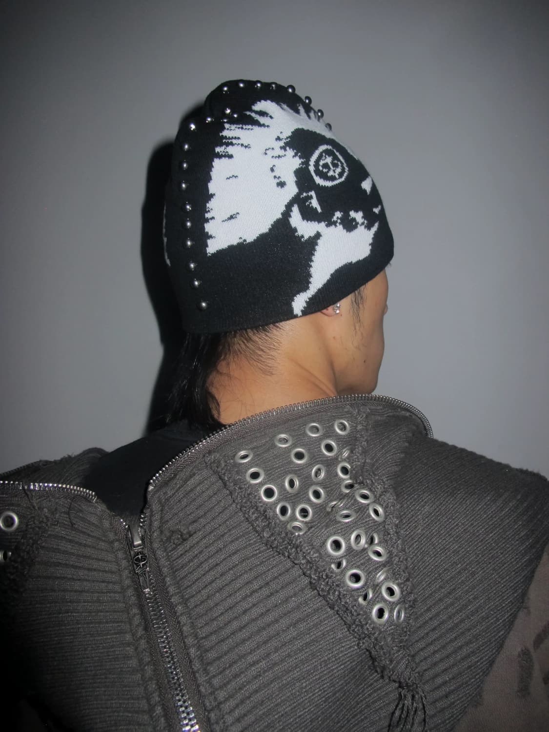 Stud Graphic  Beanie 상품이미지7