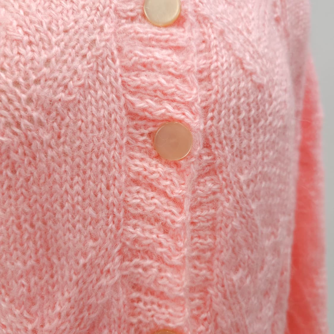 베이비핑크 꽈베기 겨울 가디건 상품이미지8