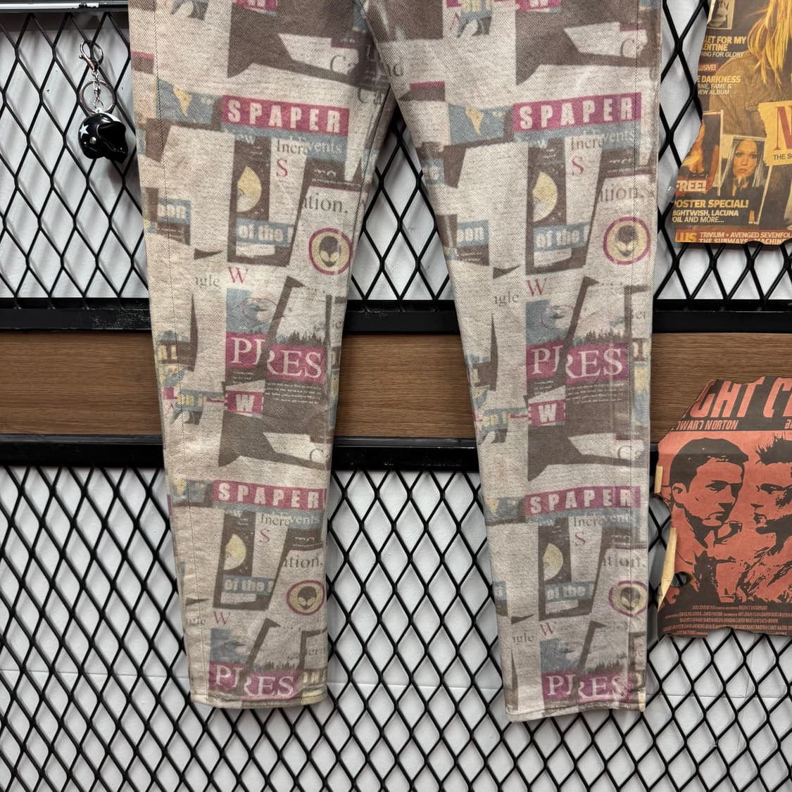 90s 리바이스 501 데님 팬츠 전후면 프린팅 포인트 상품이미지4