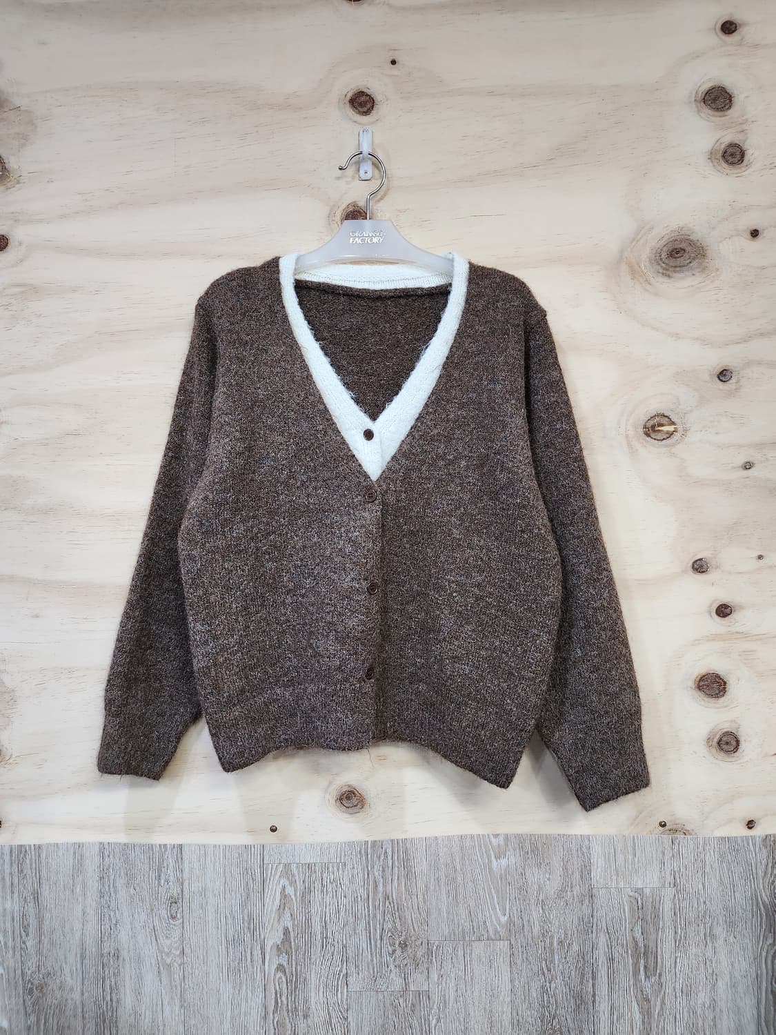 355) 여성 레이어드st 가디건 상품이미지1