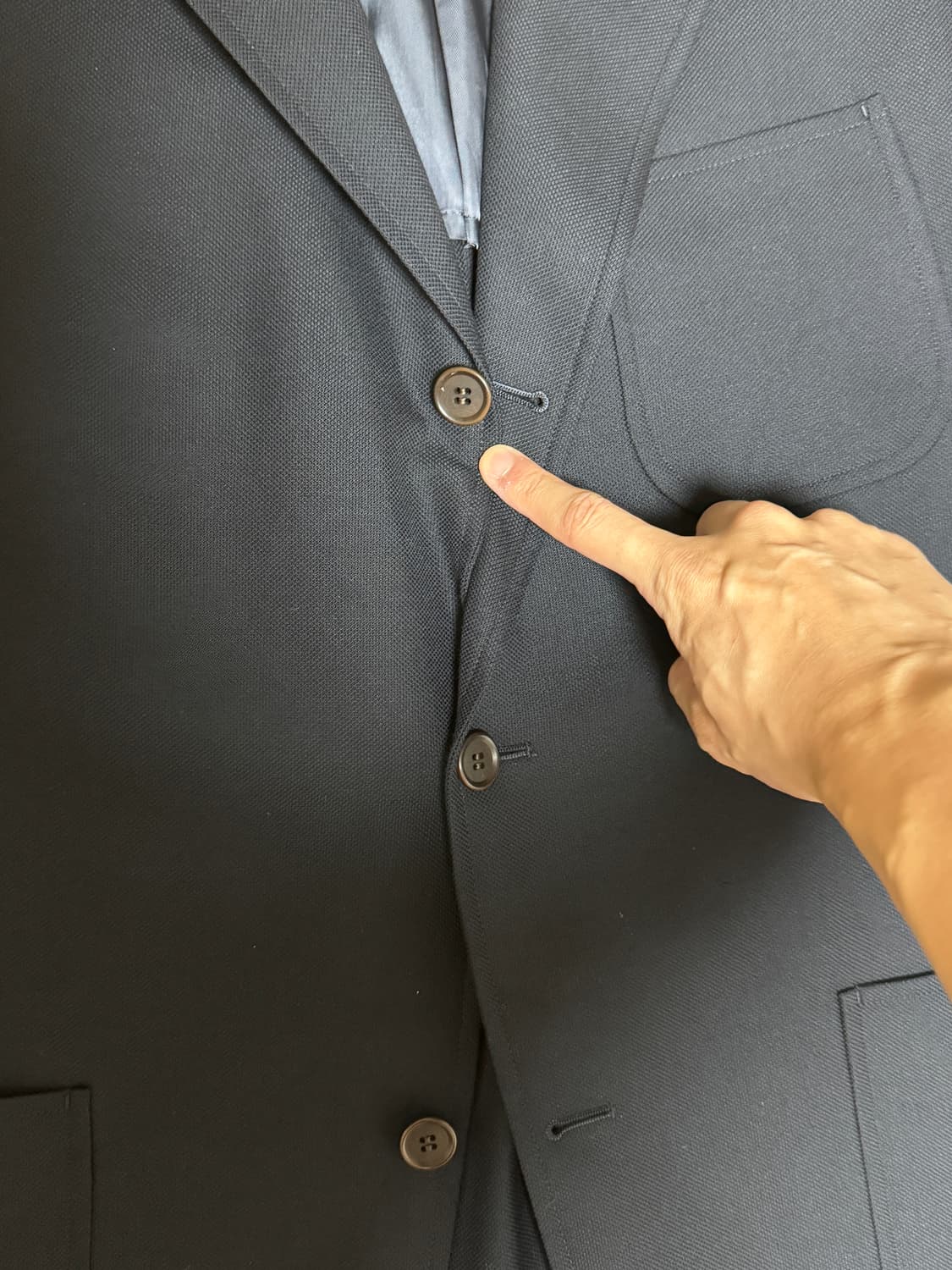 브룩스 브라더스 다크 네이비 블레이저 상품이미지2