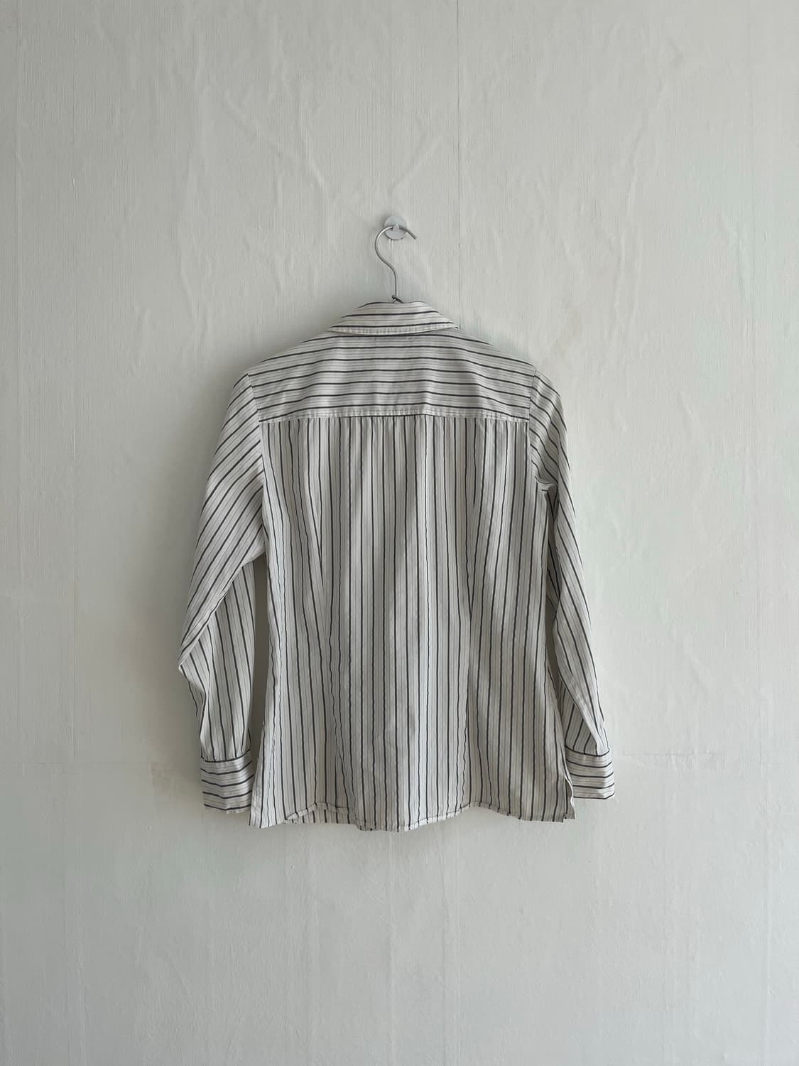 실버 스트라이프 셔츠 (유럽 빈티지) 상품이미지3