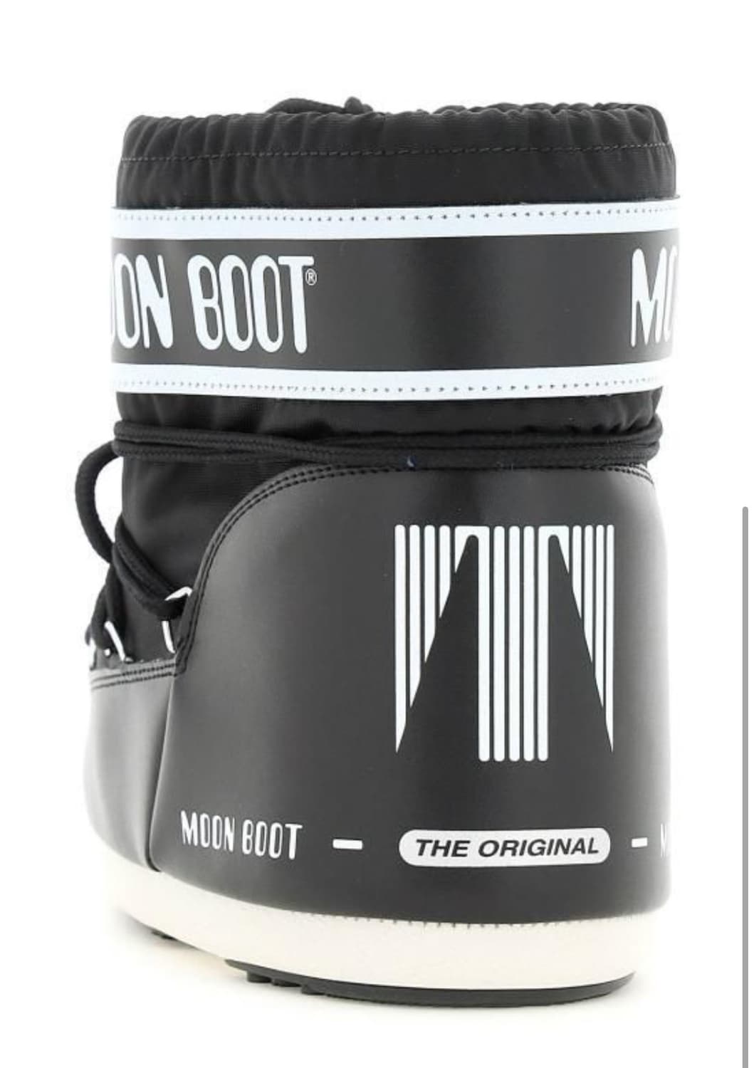 문부츠 36-38 아이콘 로우 나일론 부츠 블랙 상품이미지3