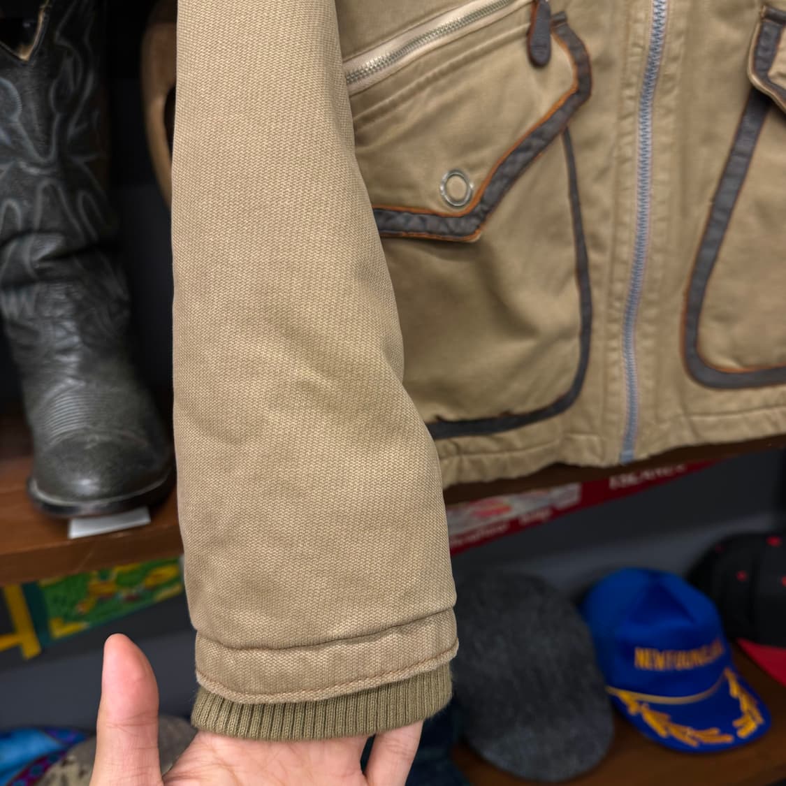 90s 아비렉스 리미티드 밀리터리 플라이트 가먼츠 덱 자켓  상품이미지5