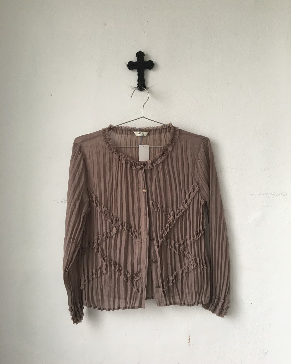 Pleats cardigan 상품이미지2