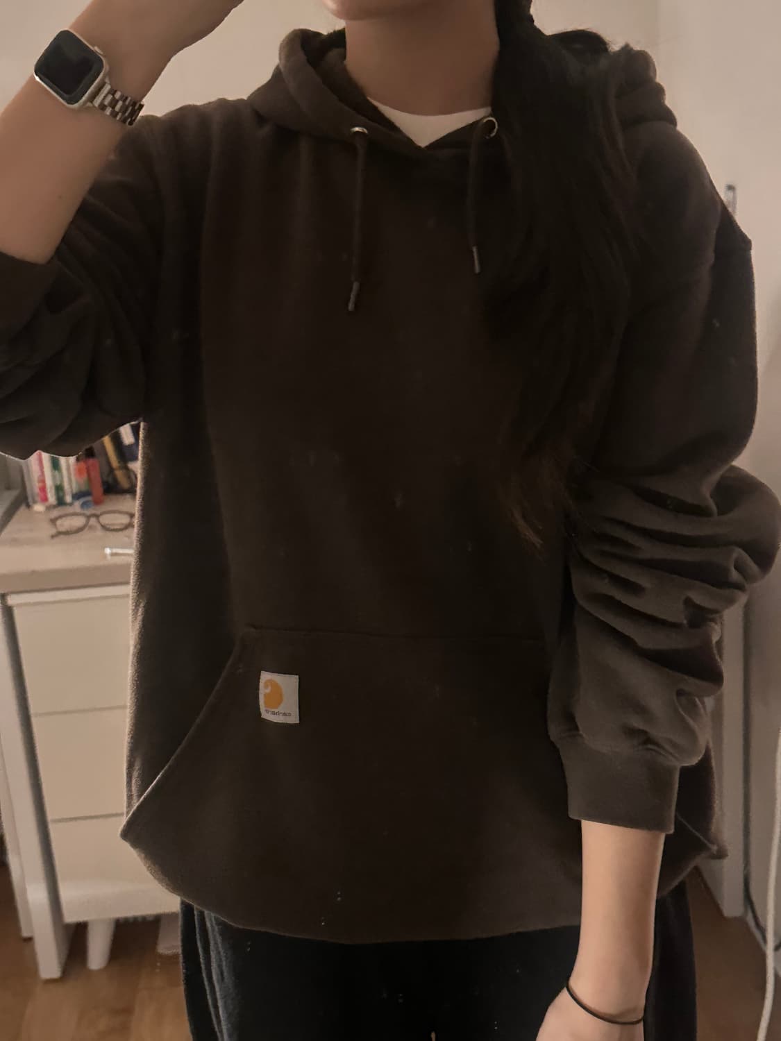 칼하트 후드티 브라운 M 상품이미지1