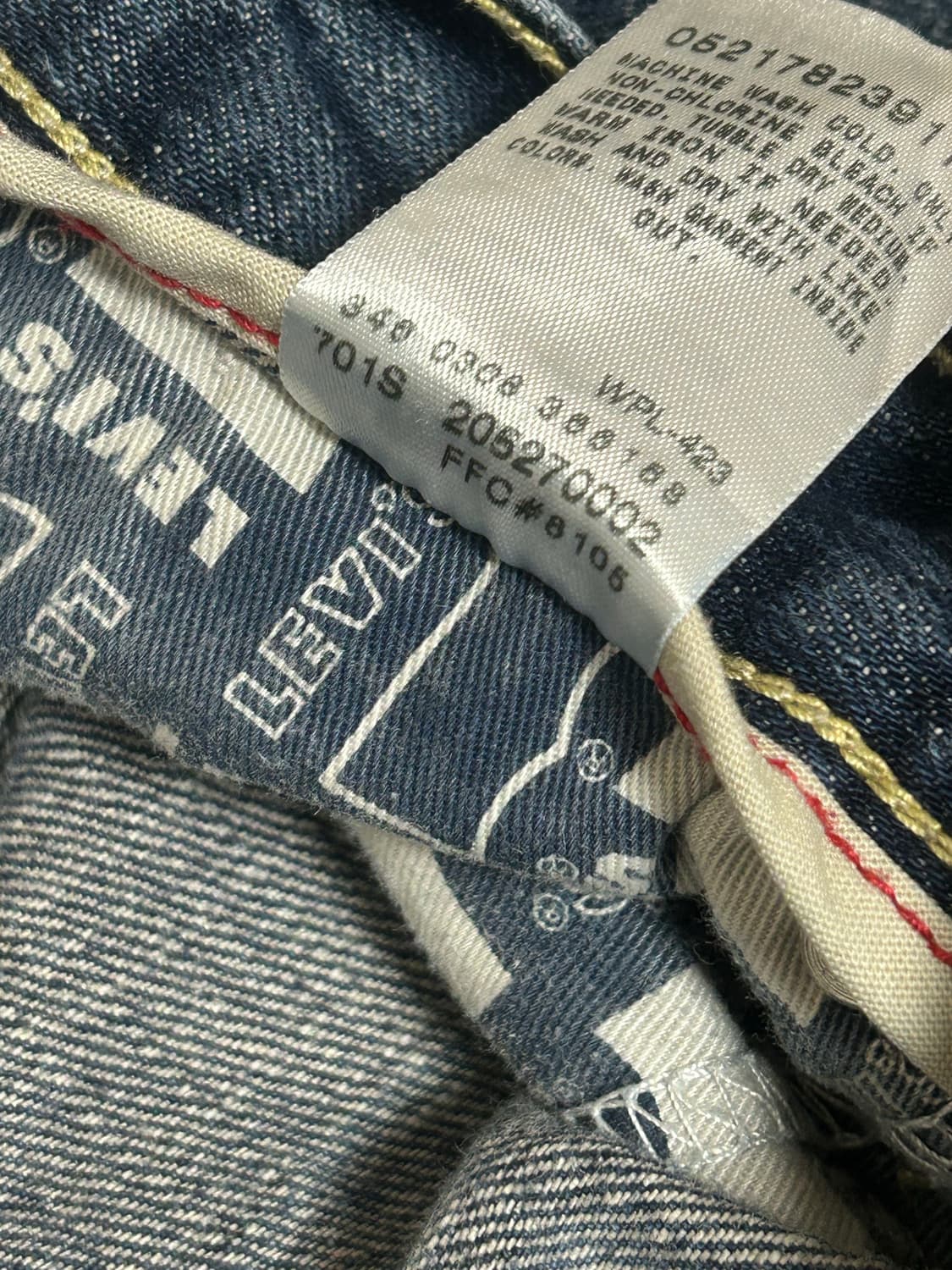 00s 리바이스 527 로우 부츠컷 데님팬츠 상품이미지8