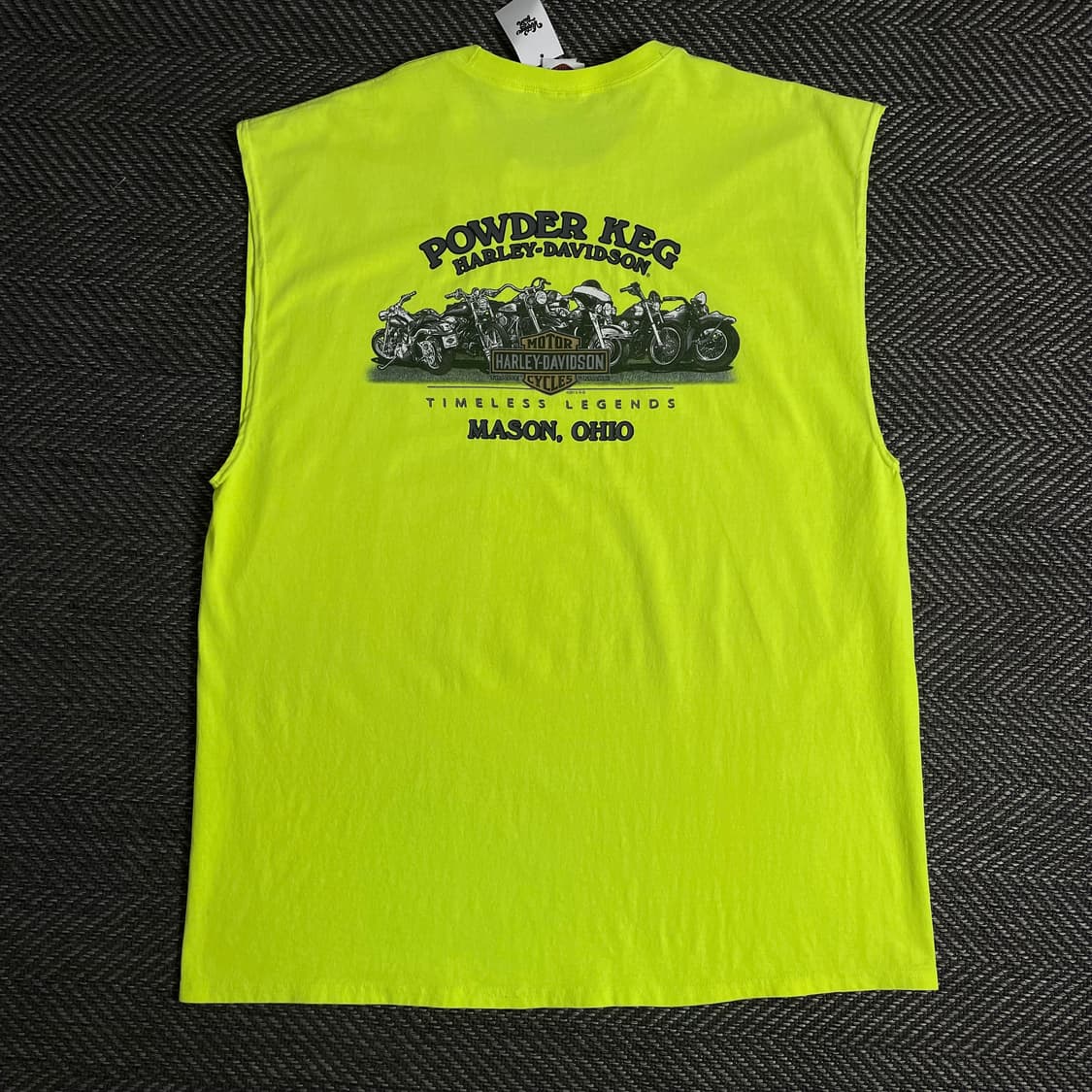 할리데이비슨 빅로고 올드스쿨 박시핏 슬리브리스 o 3312 상품이미지4