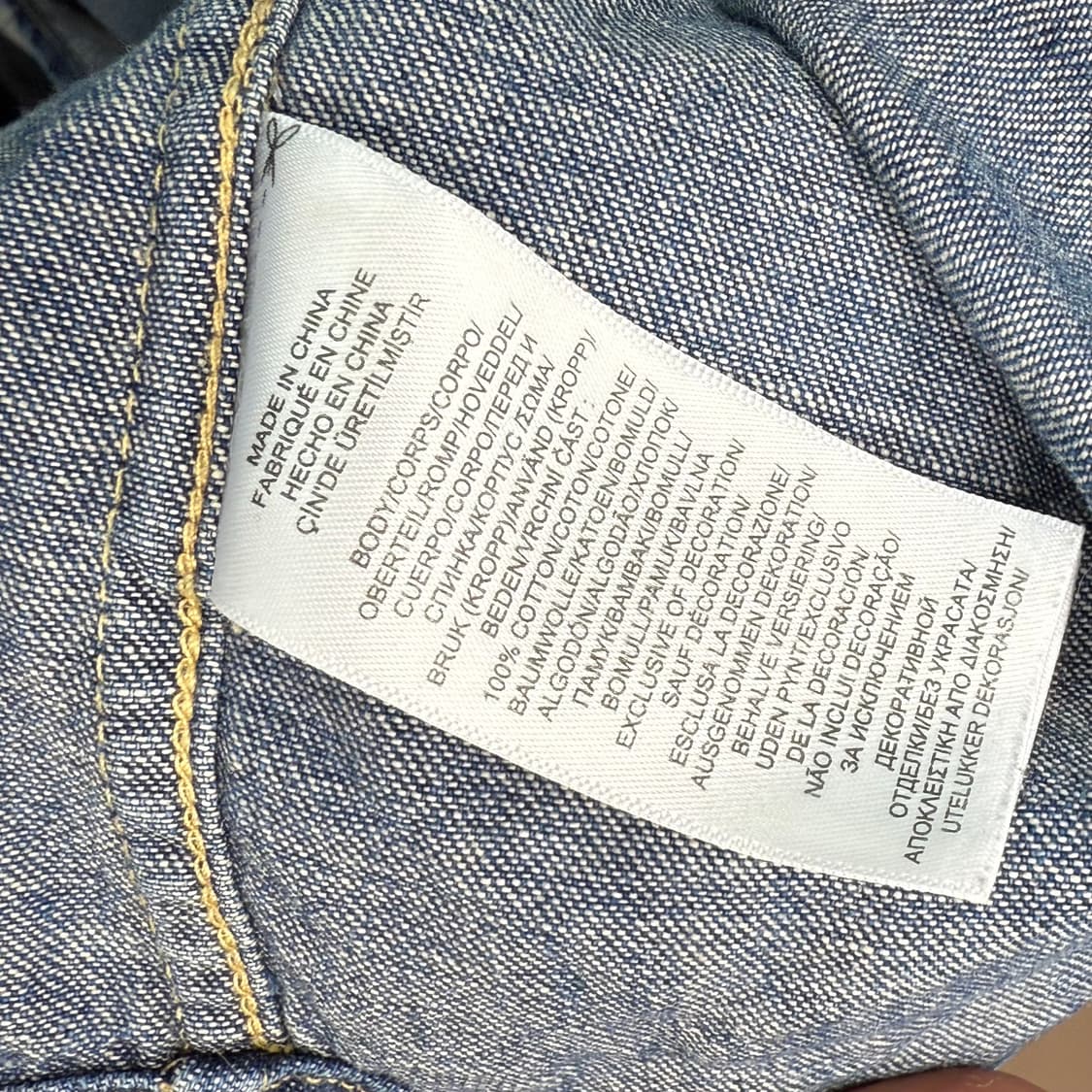 [S] 폴로 데님 셔츠원피스 상품이미지6