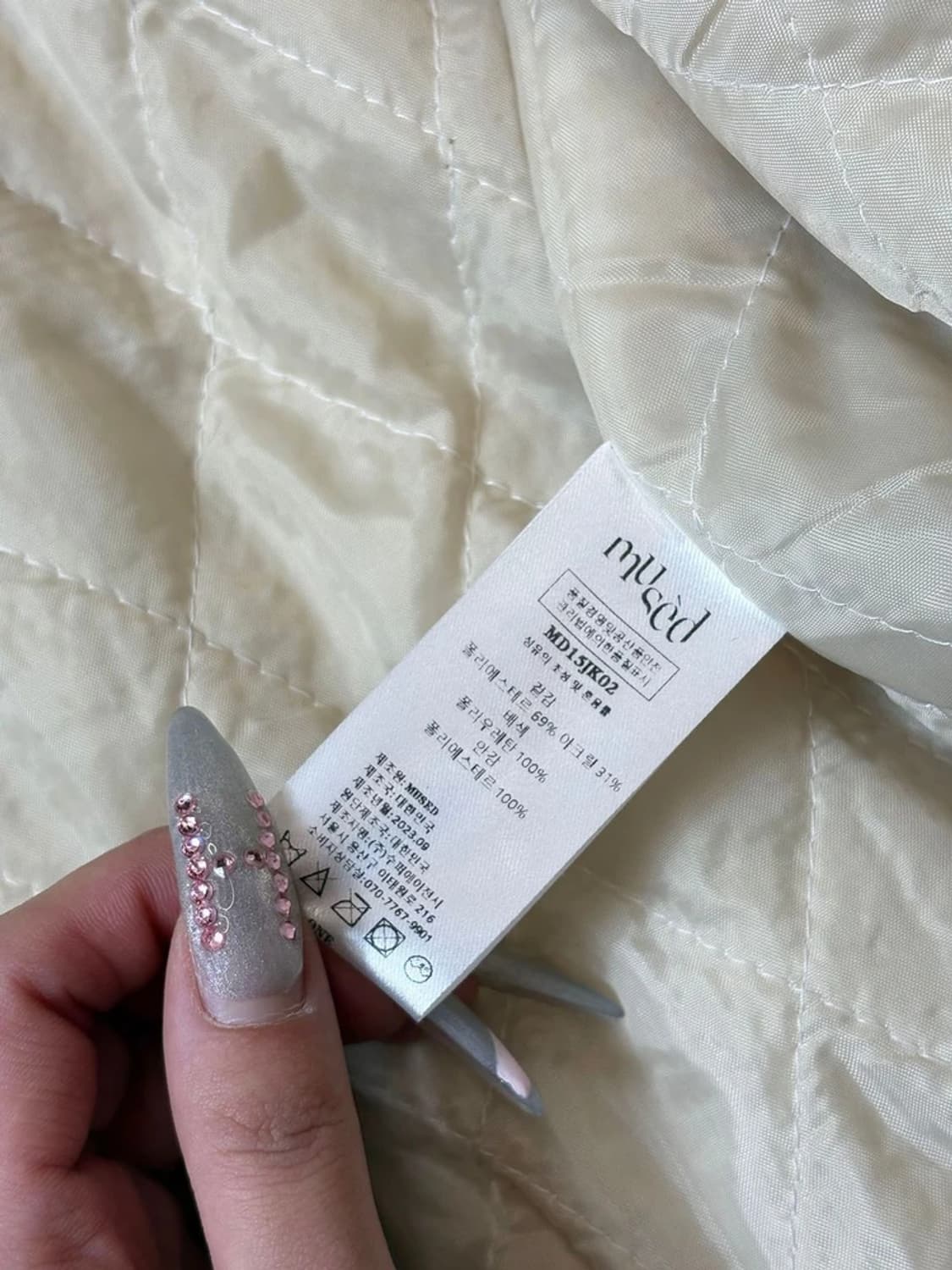 뮤제 MUSED 마르셀 페이크 시어링 무스탕 자켓 PN6837 상품이미지8