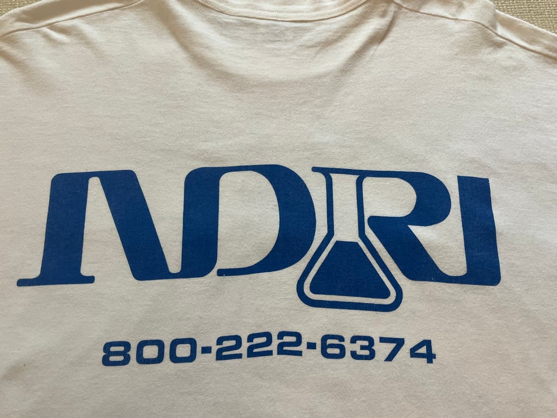 90s VINTAGE NDRI ANATOMY PRINT TEE USA 상품이미지7