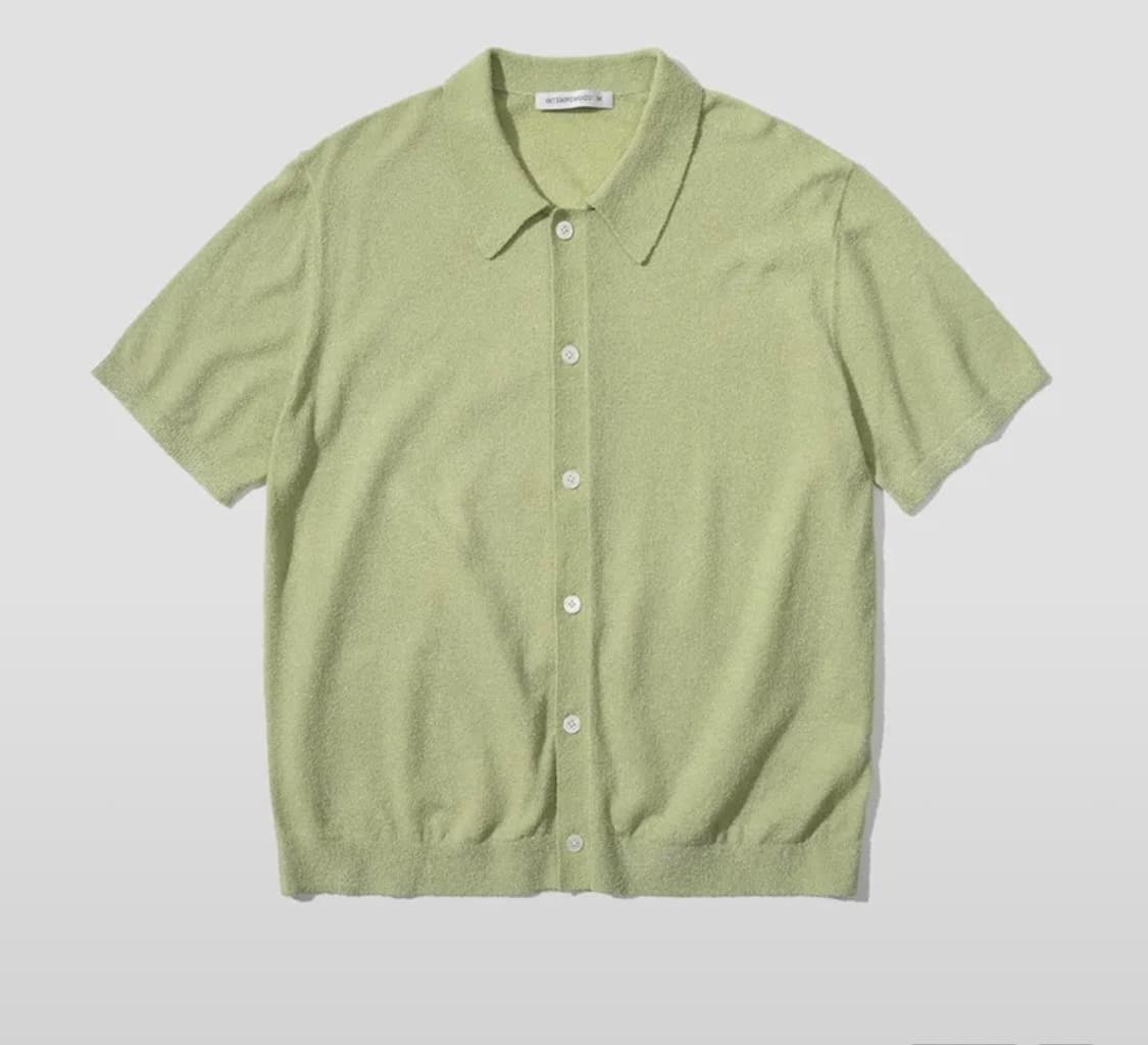 인템포무드 퓨어 버튼 업 가디건 상품이미지2