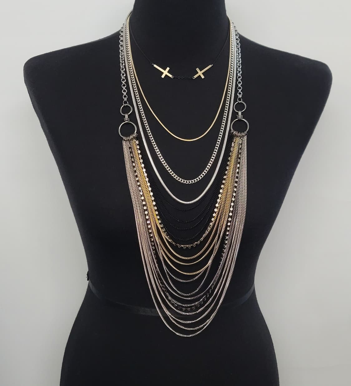 cross necklace set 상품이미지7