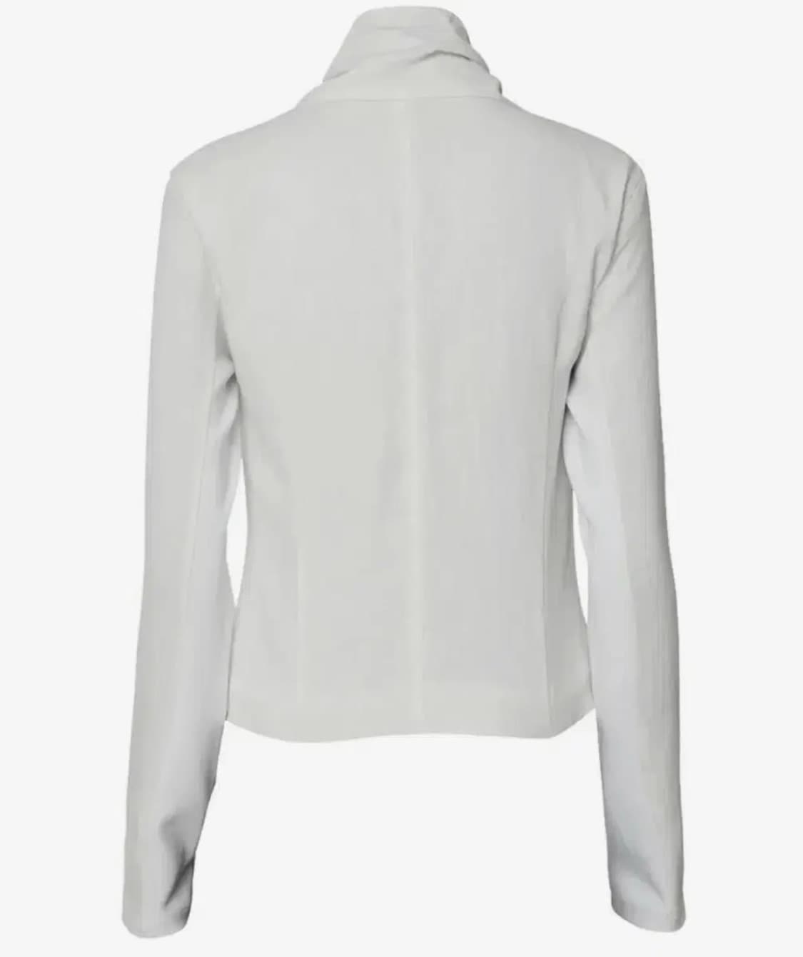 플레어업 바이커 자켓 화이트 2size 상품이미지2