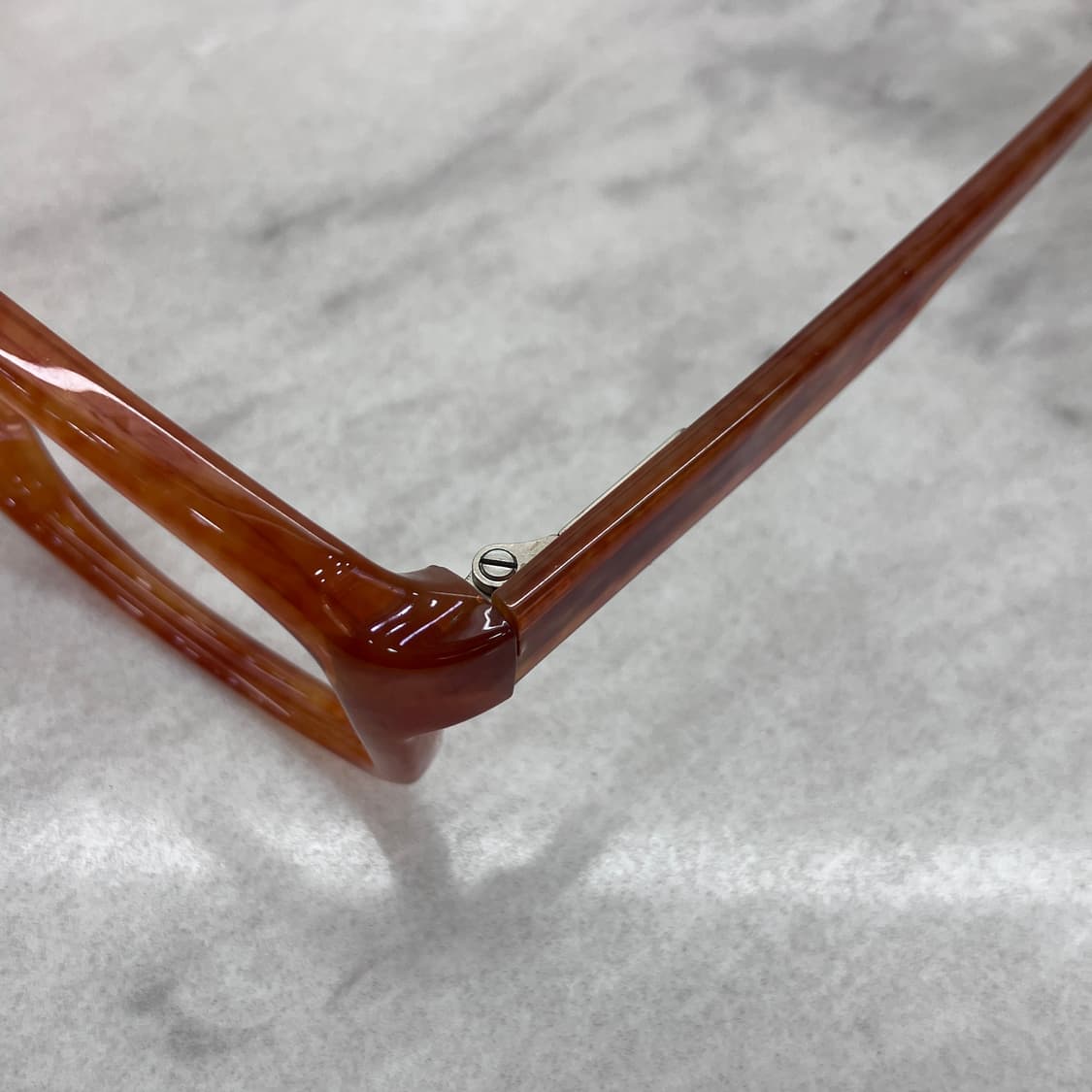 C09 로덴스톡 Rodenstock 레트로 호박 스퀘어 뿔테 안경 상품이미지2