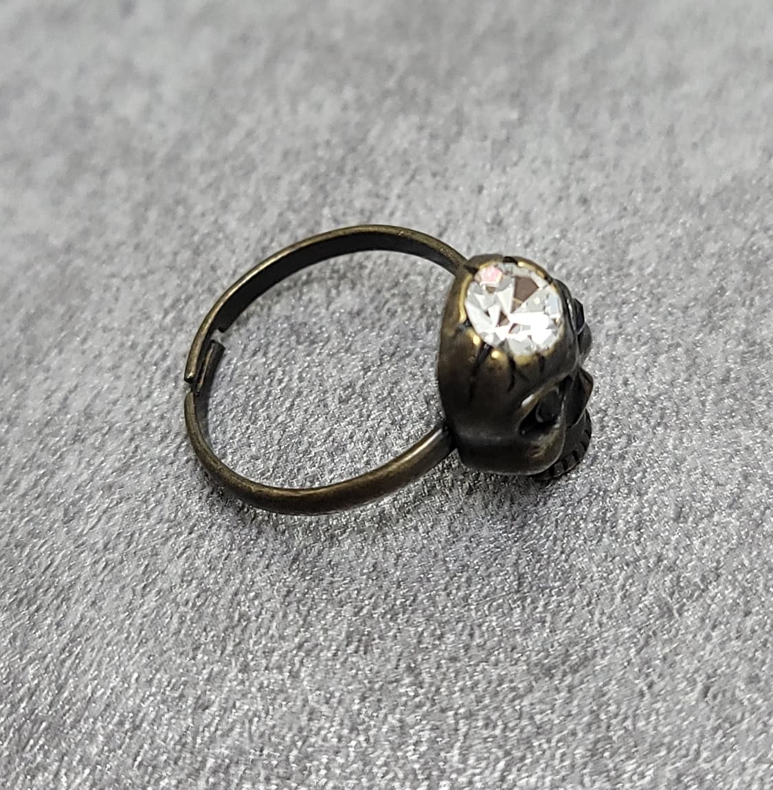 빈티지 스컬 해골반지 상품이미지3