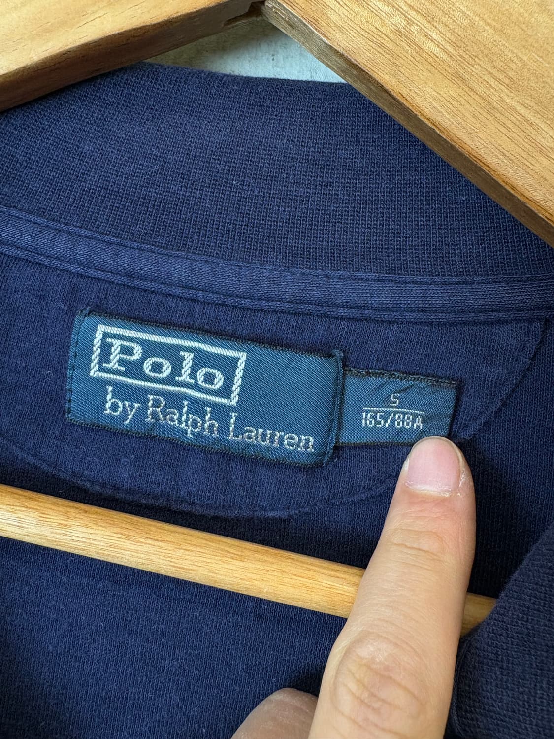 폴로랄프로렌 빈티지 빅포니 반집업 스웻셔츠 상품이미지6