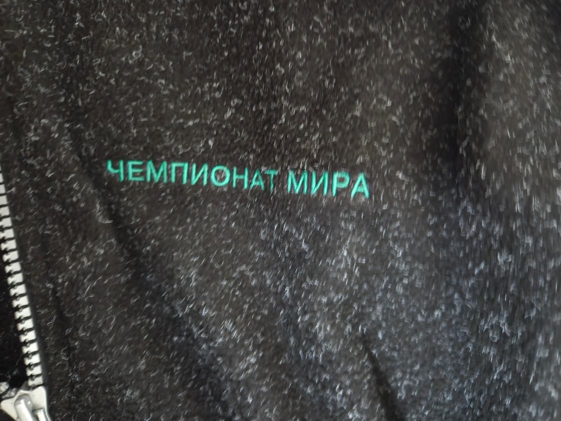 [M] 고샤루브친스키x아디다스 후리스 블랙 상품이미지5