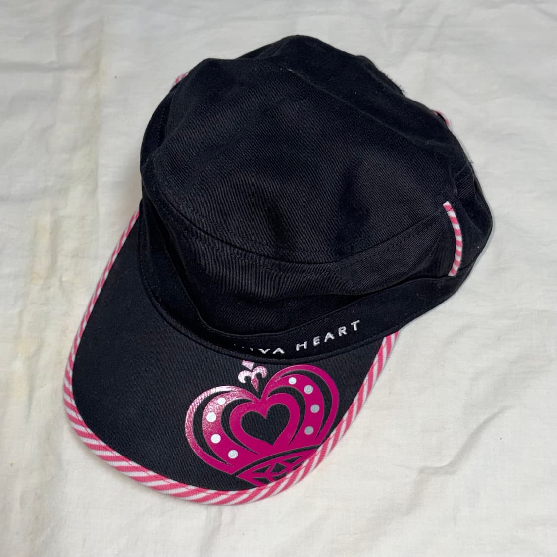 Viva heart 빈티지 예나깔 y2k 갸루 캡모자 💕💕 상품이미지2