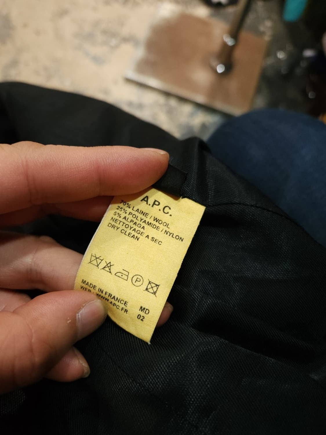 apc 아페쎄 울 알파카 혼방 더플코트

여성 상품이미지8