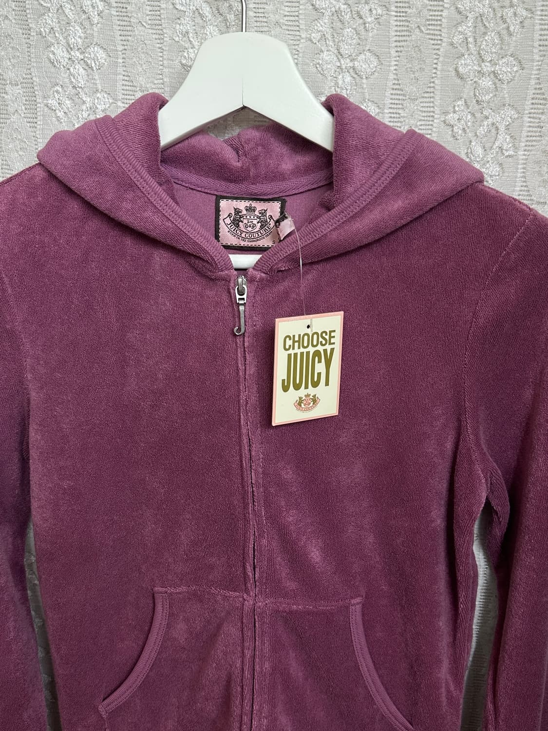 juicy couture 테리 후드 집업 (택O) 상품이미지5
