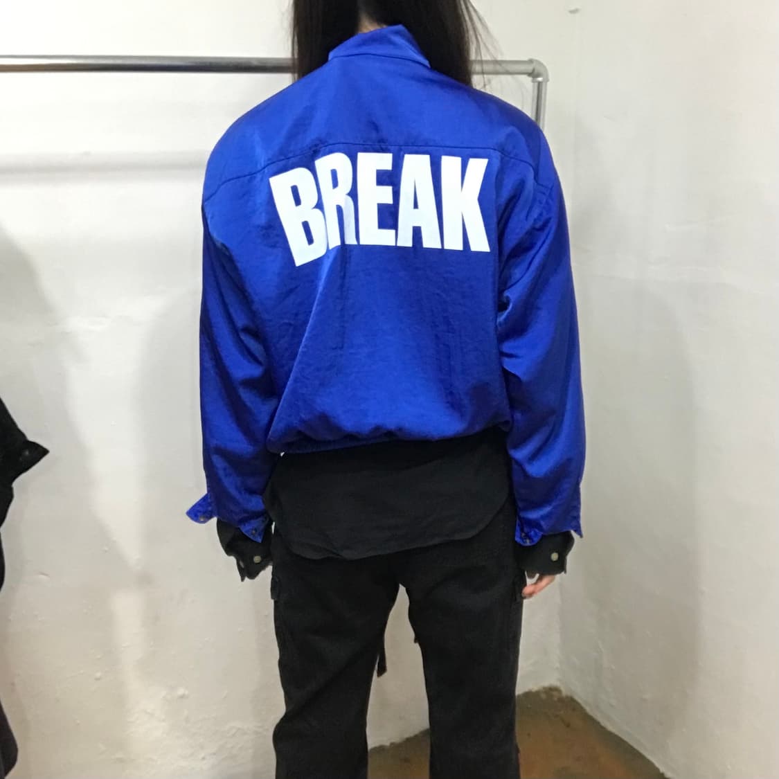 F / 블루종 사틴 자켓 상품이미지1