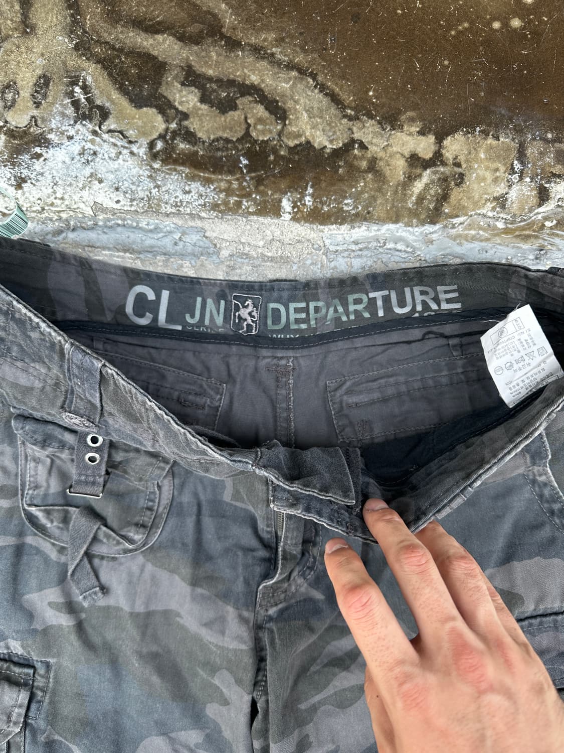 CLJ Departure 카모 카고 버뮤다 팬츠 상품이미지3