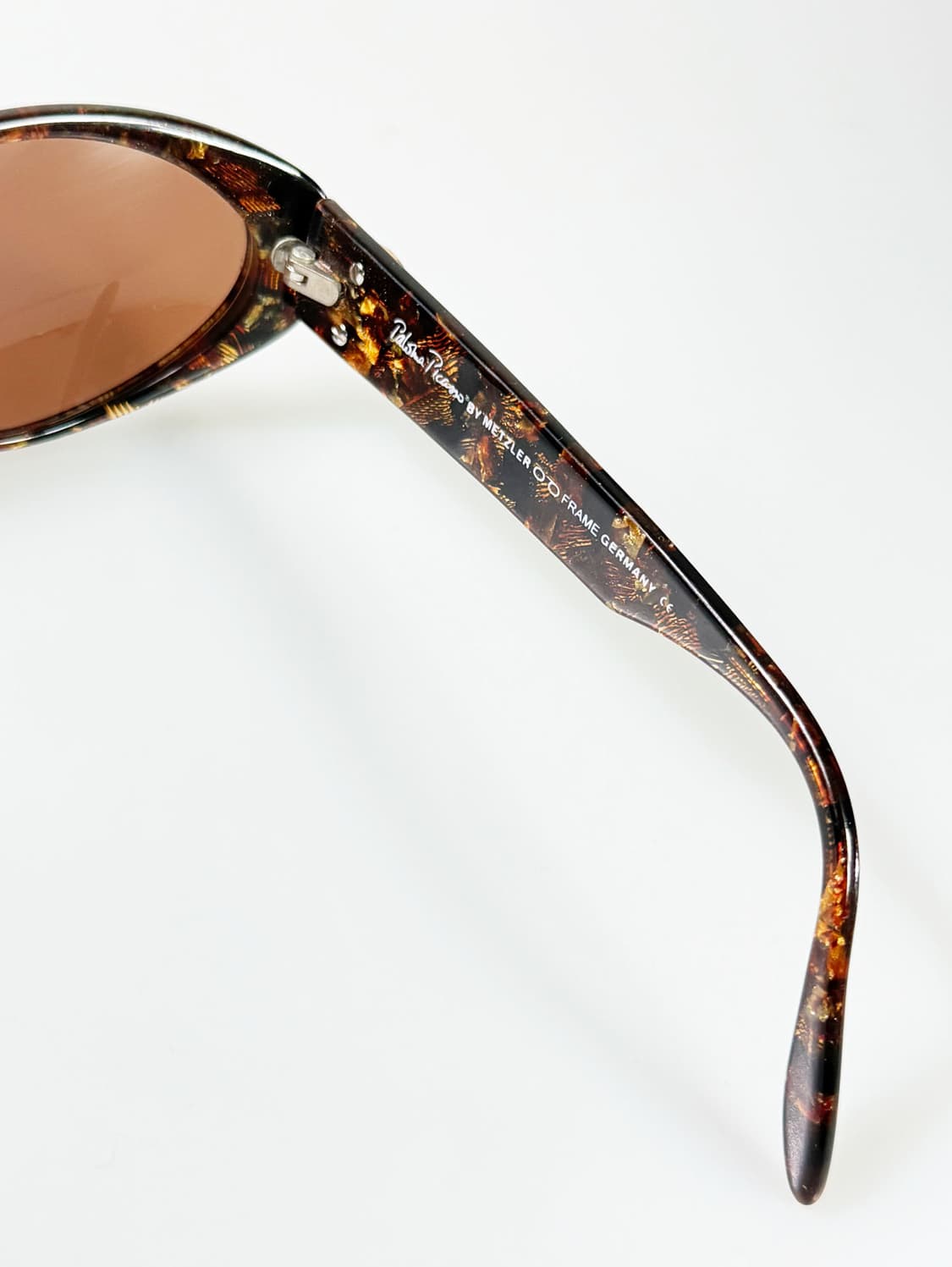 90s Paloma Picasso 패턴 오벌 프레임 빈티지 틴트 선글라스 상품이미지7