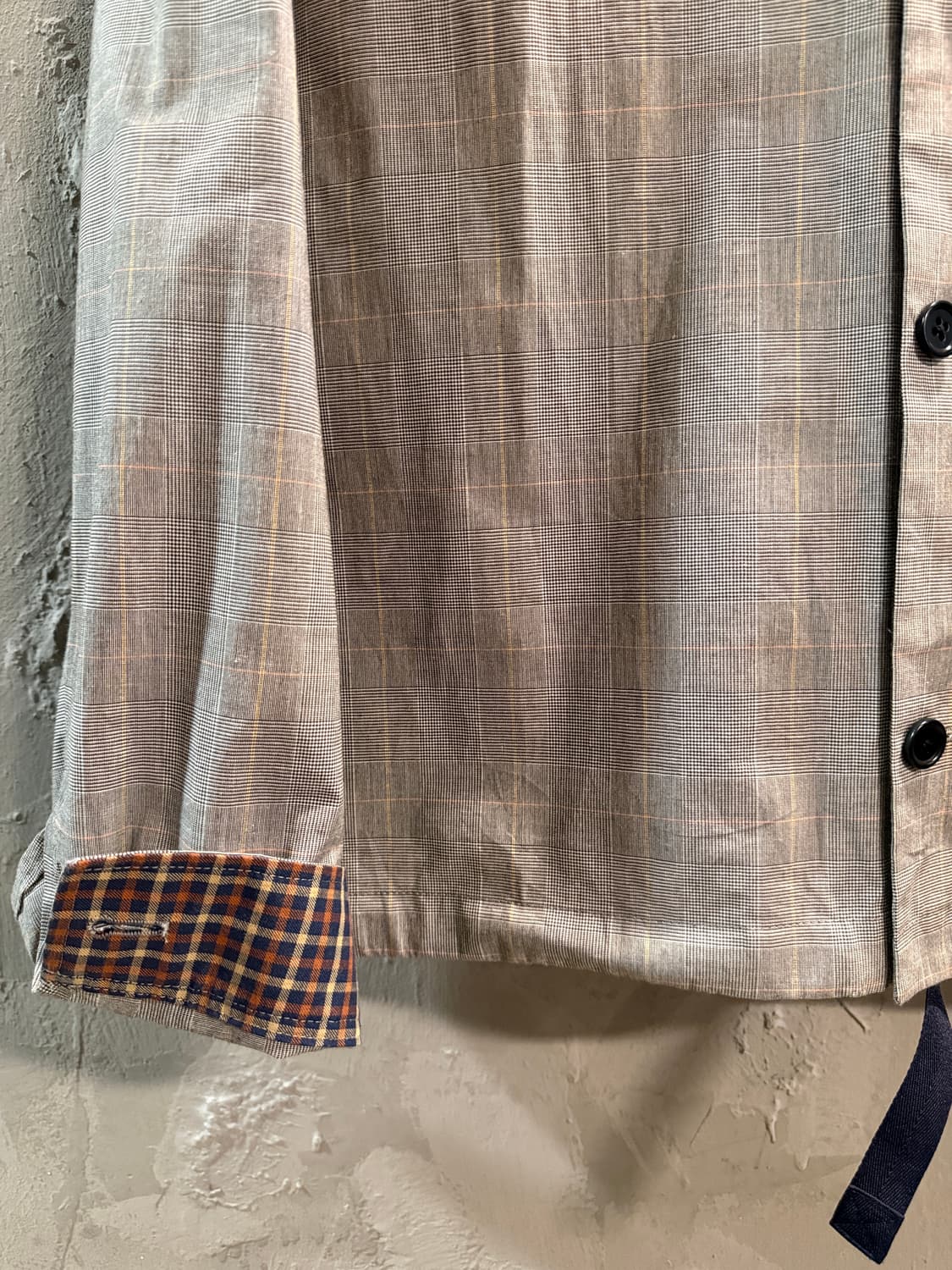 PS 폴 스미스 글렌체크 셔츠 자켓 그레이 L 상품이미지2