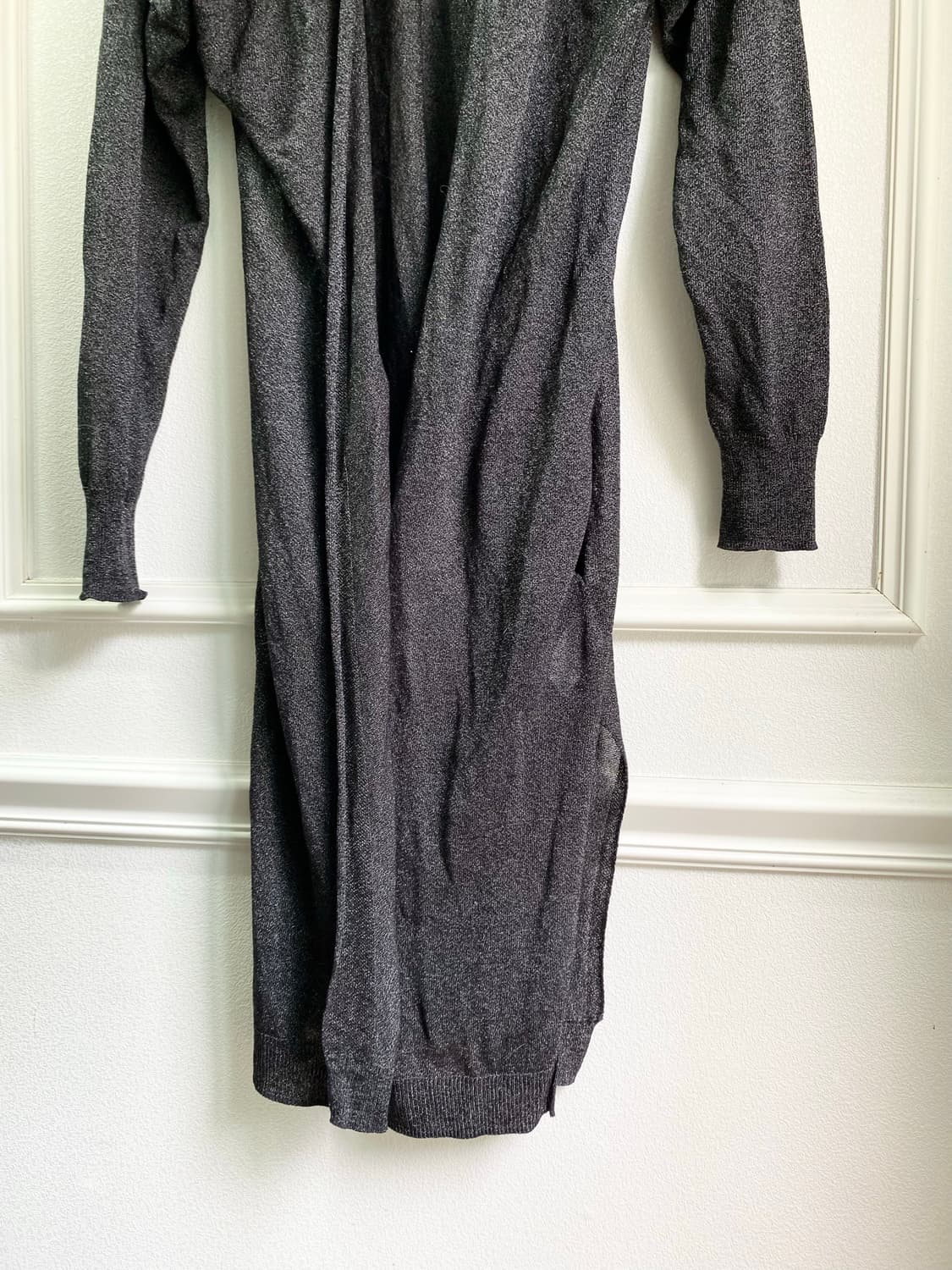 [Chocol Raffine]Minimal Grey Long Cardig 상품이미지6