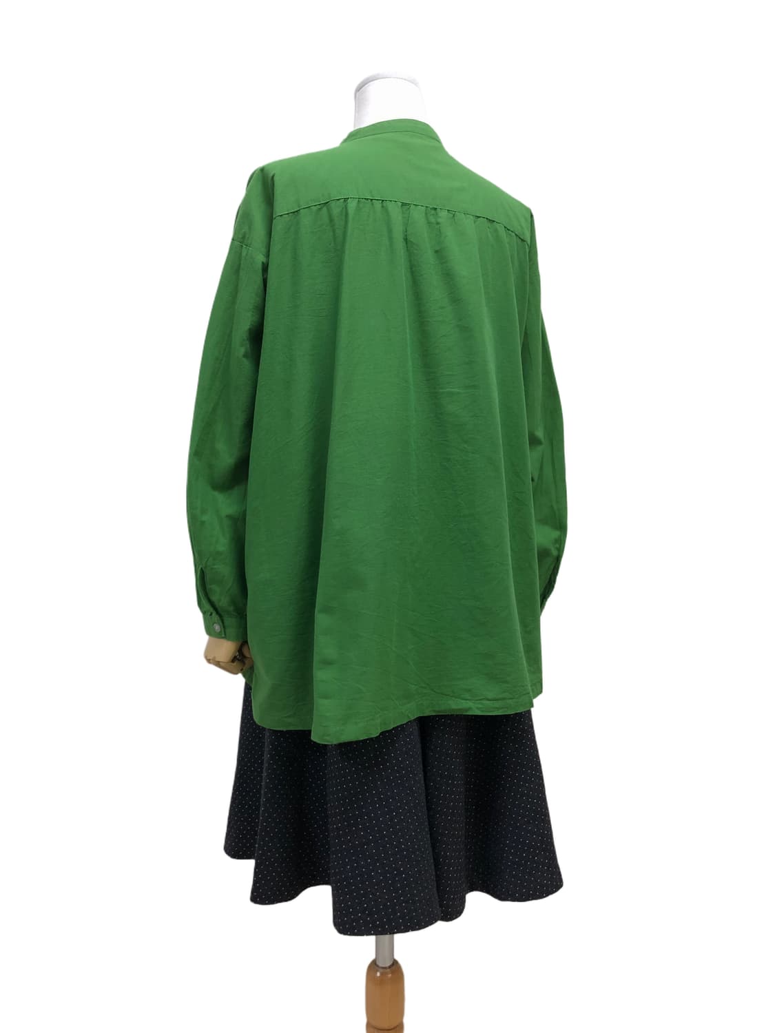 초록 그린 오버핏 블라우스 상품이미지8