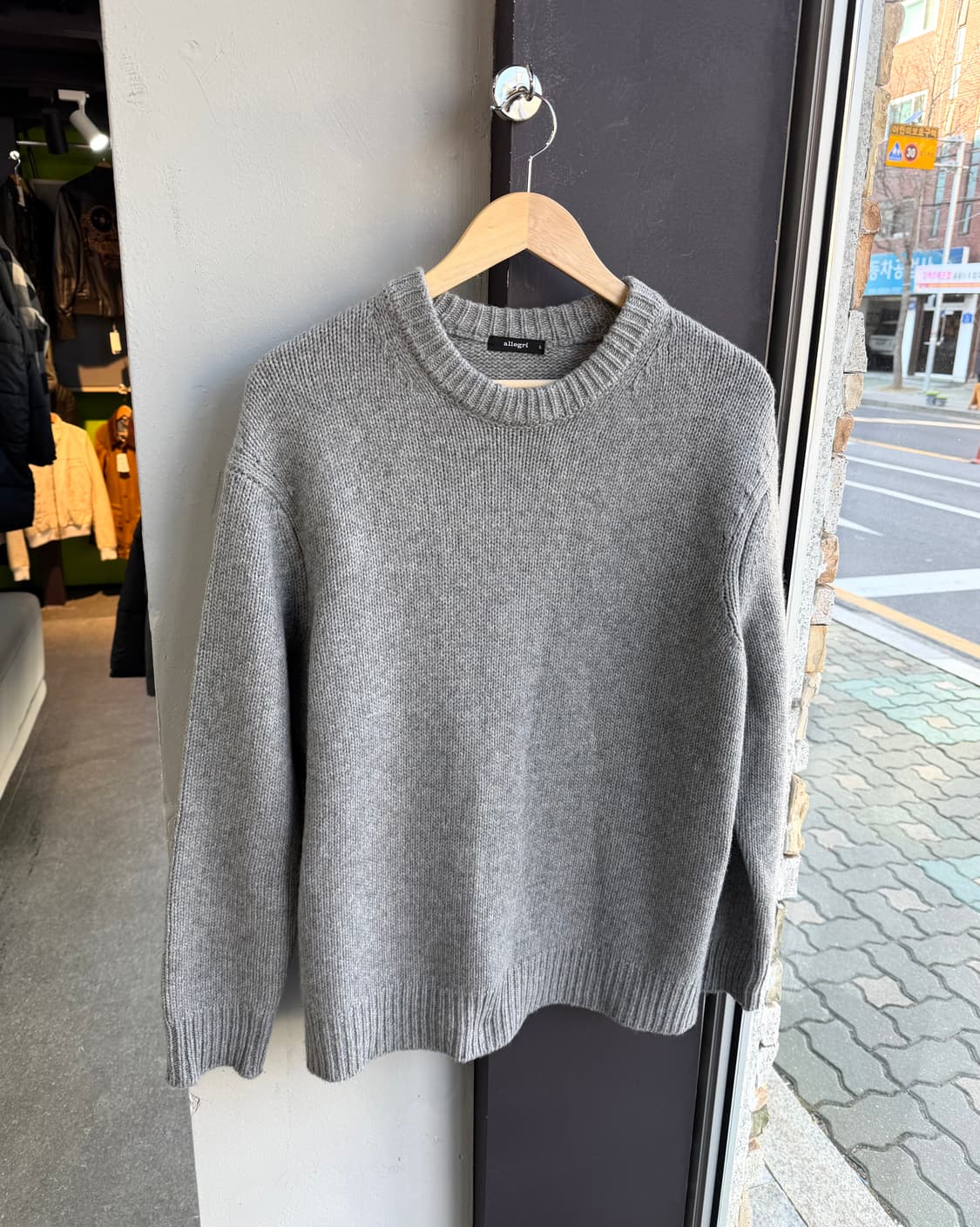 .100~105/ 알레그리 24-25FW 울 스웨터 니트 상품이미지2