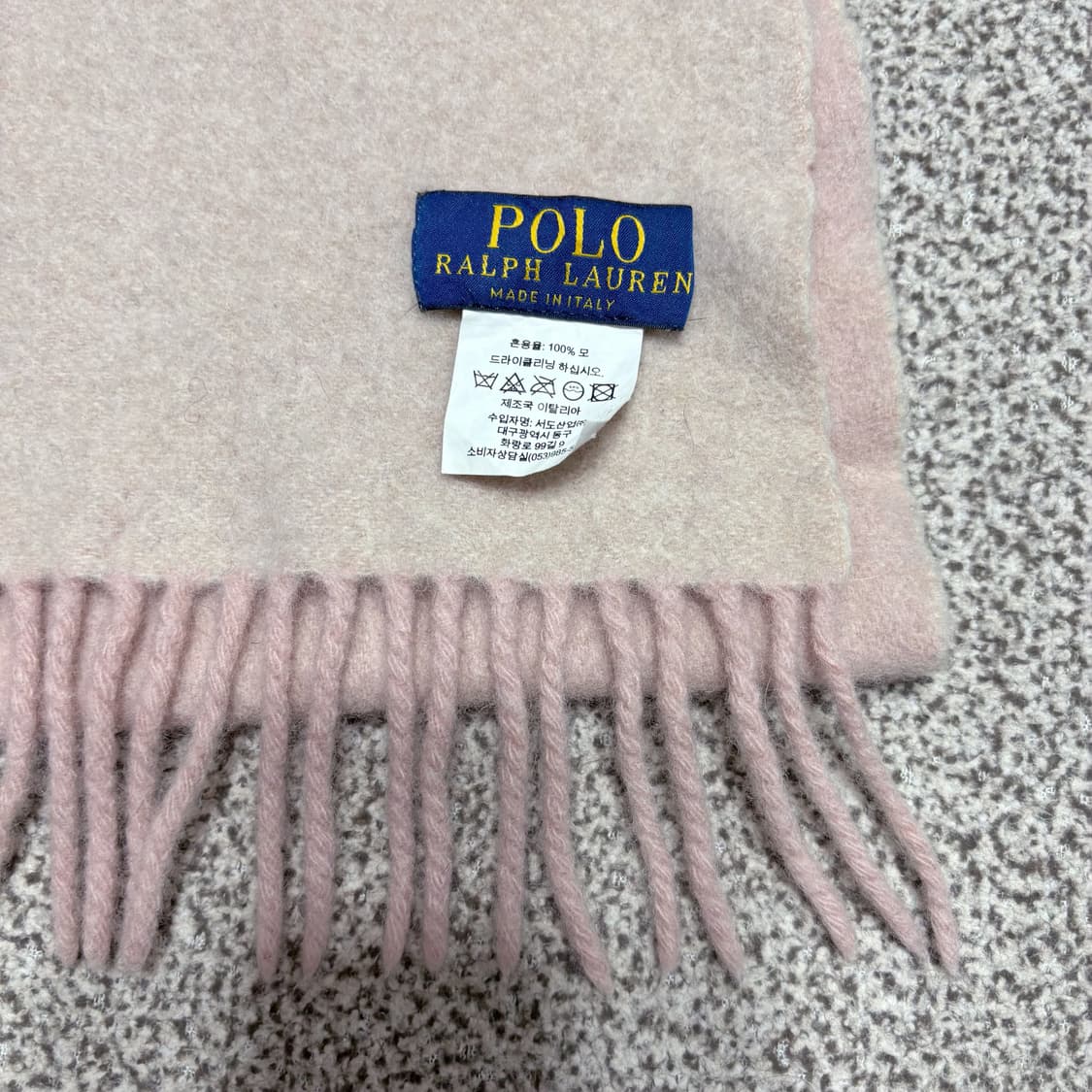 [택포,울100] 폴로 랄프로렌 이태리 머플러 목도리 [A-] 상품이미지3