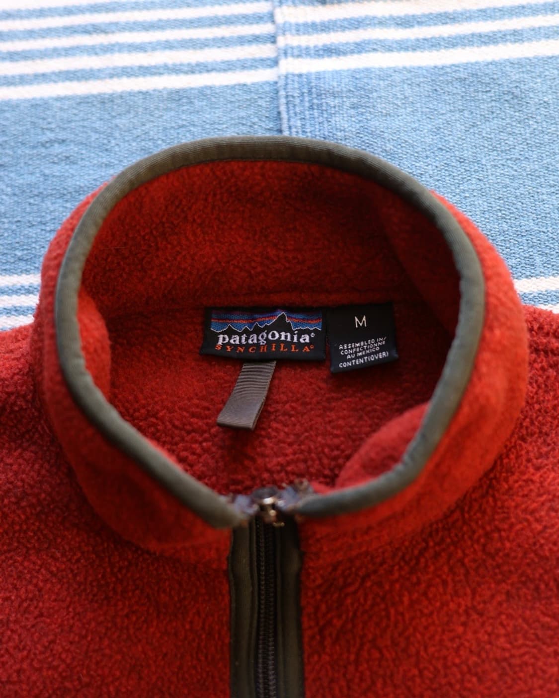 파타고니아 00s 마수피얼 신칠라 플리스 (Brick Red) 상품이미지2