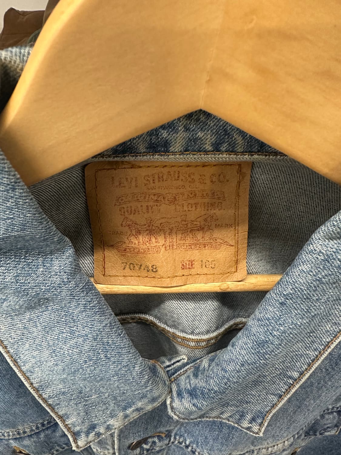 Levis 리바이스 70748 데님자켓 상품이미지4