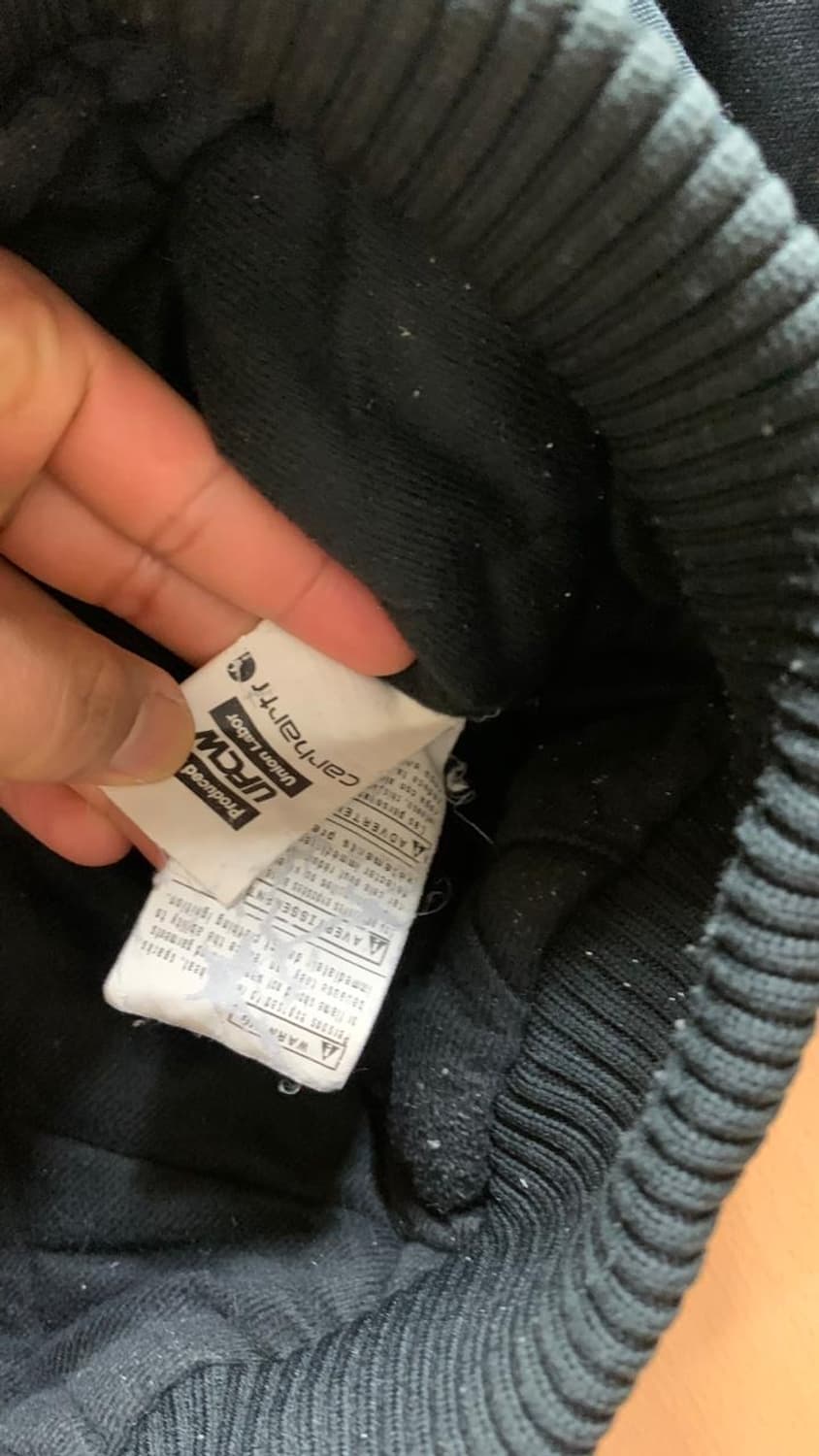 칼하트 블랙 후드 워크 자켓 상품이미지6