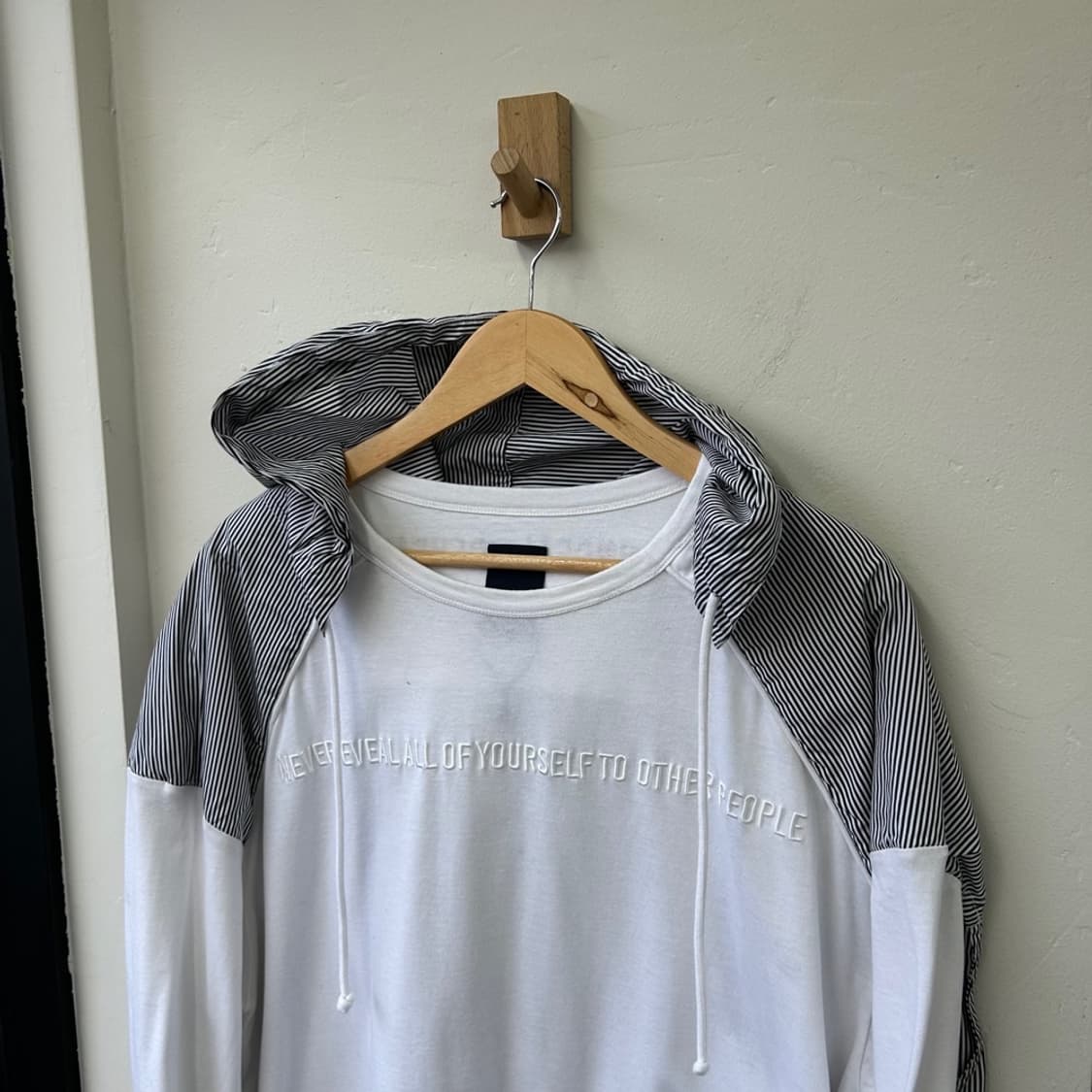 15856 - 준지 레이어드 후드티 상품이미지1